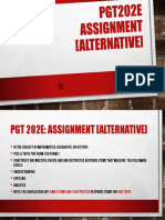 PGT202E Assignment (Alternative)
