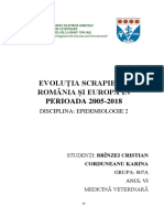 Evoluția Scrapiei În România Și Europa În Perioada 2005