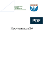 Hippovitaminoza B6