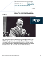 Hitler was financed by the Federal Reserve Bank & The Bank of England