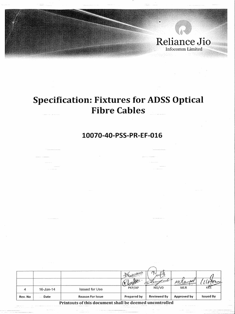ADSS Optical Cable Fixtures Guide | PDF | Optical Fiber | Wire