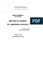 Metode Si Tehnici in Asistenta Sociala PDF