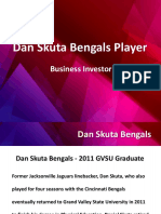 Dan Skuta Former Bengals Player- Business Investor