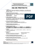 Ficha Tecnica de Proyecto