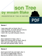 A Poison Tree: by William Blake