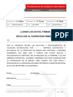 Procedimiento de Voladura A Cielo Abiert PDF