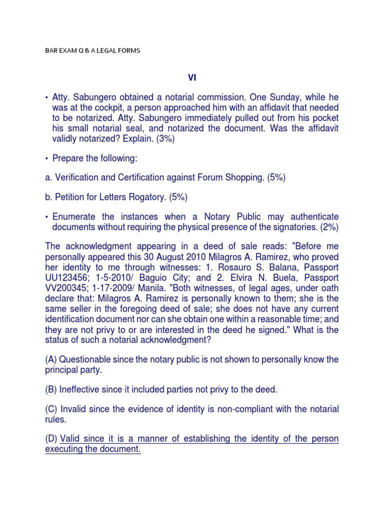 Legal Forms PDF Notary Public Affidavit