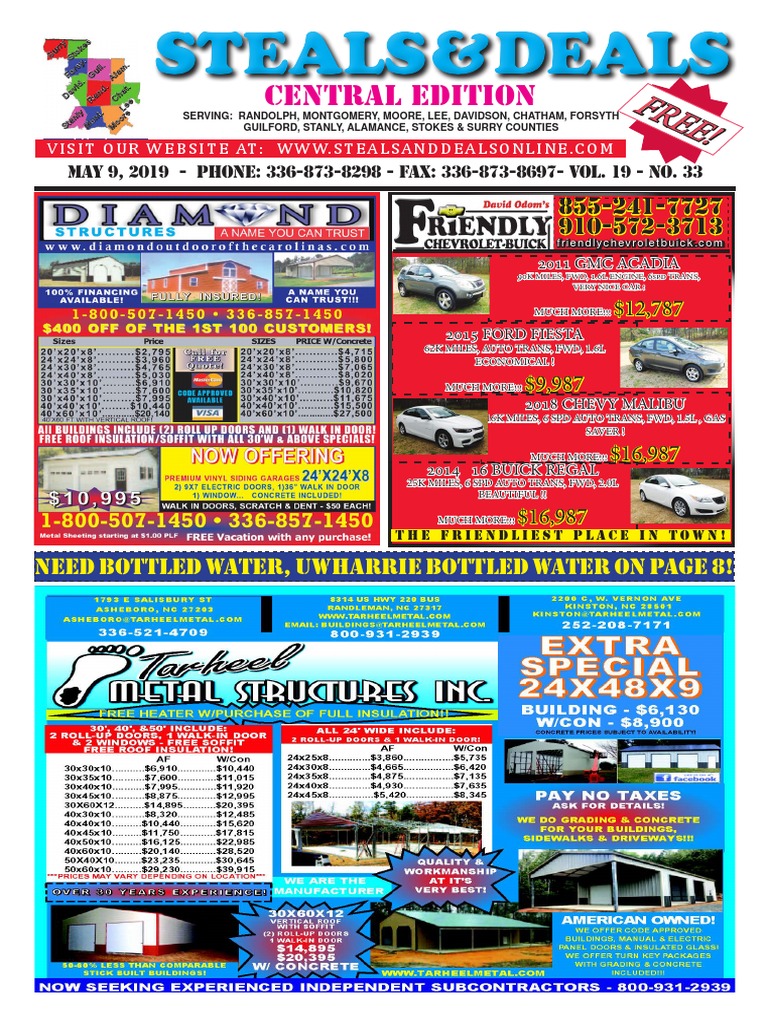Steals Deals Central Edition 5 9 19 Dodge Credit Card