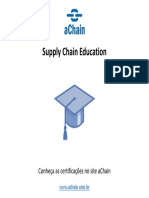 Cursos e Certificações Área Supply Chain Management!