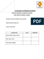 UNAM Posgrado Medicina Interna TICOMAN 2019