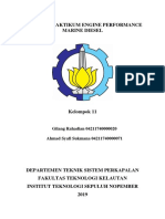 Laporan Praktikum Marine Diesel Kelompok 11 PDF