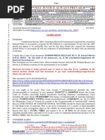 20190507-G. H. Schorel-Hlavka O.W.B. To Australian Electoral Commission Re COMPLAINTS