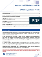 Ebook CESPE PC DF Agente de Polícia