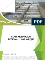 Plan Hidraulico Regional Plan Hidrologico