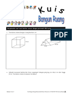 Kuis Bangun Ruang