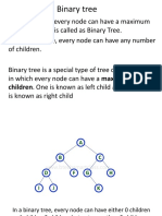 Binary Tree: Children. One Is Known As Left Child and The Other
