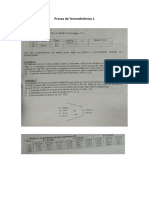 Provas de Termodinâmica 1