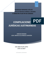 Compilaciones Justinianeas