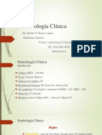 Introduccion A La Semiologia Clinica
