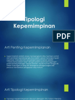 Tipologi Kepemimpinan