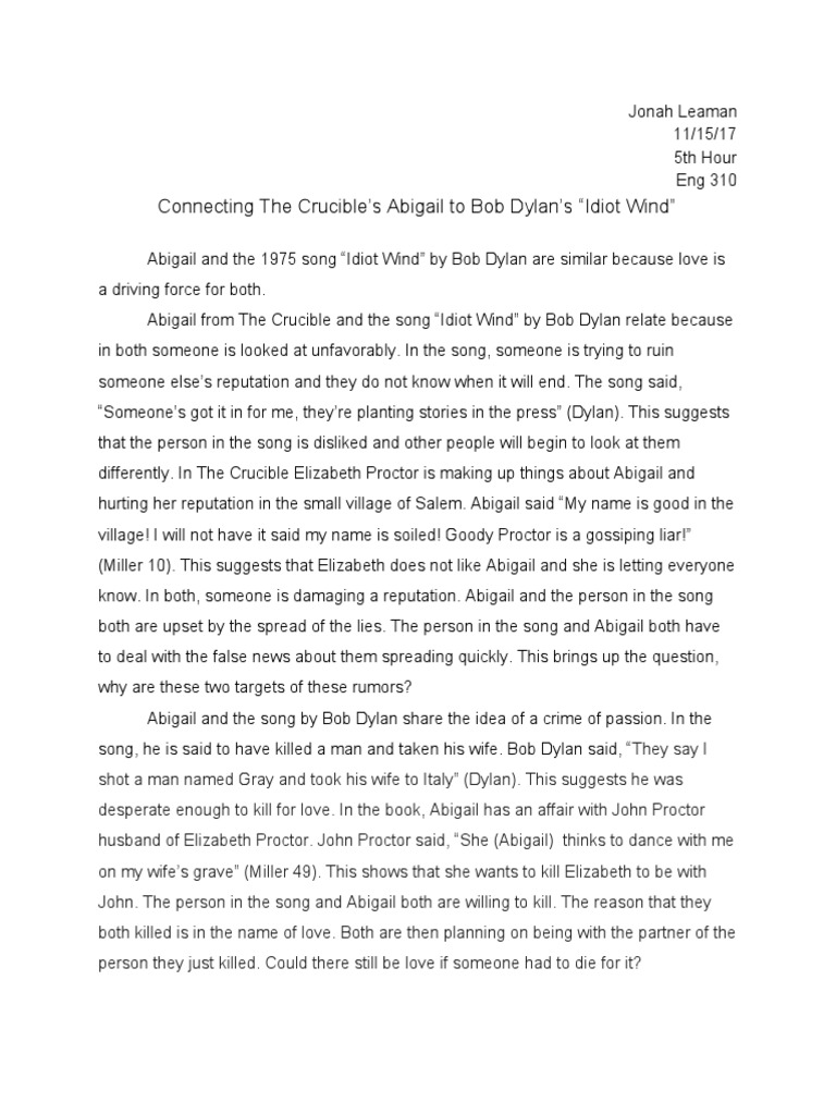 Crucible Paper | PDF