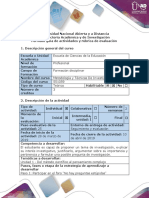 Guía de Actividad y Rúbrica de Evaluación - Paso 1 Participar en El Foro No Hay Preguntas Estúpidas