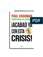 Krugman Paul - Acabad Ya Con Esta Crisis PDF