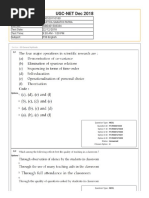 UGC-NET Dec 2018