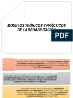 Modelos Teóricos y Prácticos de Rehabilitación