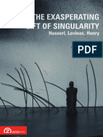 Adina Bozga - The Exasperating Gift of Singularity - Husserl, Levinas, Henry (2009, Zeta Books) (Copia en Conflicto de DESKTOP-VBQ8PFF 2018-05-20) PDF