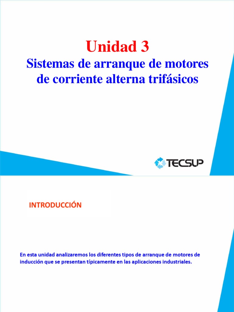 Tipos de Arranque de Motores Trifásicos | PDF | Corriente alterna ...