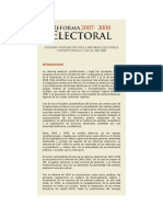 ANÁLISIS COMPARATIVO DE LA REFORMA ELECTORAL CONSTITUCIONAL Y LEGAL 2007.docx