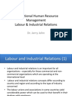 International Human Resource Management Labour & Industrial Relations