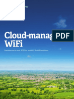 Cloud-Managed Wifi: Scalable End-To-End 802.11ac and 802.11N Wifi Solutions