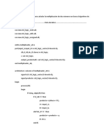 Implementar circuito para multiplicar números en base a sumas sucesivas