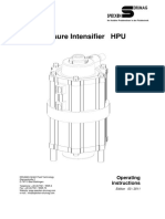 HPU - Pressure Intensifier