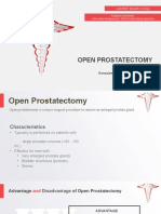 Open Prostatectomy: Lab/SMF Bedah Urologi