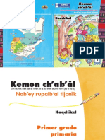 Kemon Ch'abäl Kaqchikel LT 1º (Libro de Texto) PDF