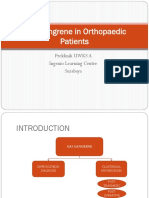 Gas Gangrene Diagnosis and Treatment in Orthopaedic Patients