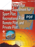 Airman Knowledge Testing Supplement For Sport Pilot, Rereational Pilot, and Private Pilot-2018 PDF