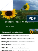 Sunflower Project Interfaces: April 22, 2009