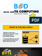 Big Data Computing: Using Apache™ Hadoop