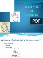 Assessment of Hearing