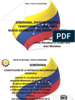 Presentación Soberania, Division Politico Territorial y Comunas