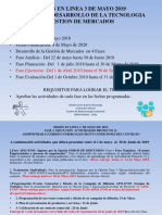 Sesion en Linea 3 de Mayo 2019 -Gestion de Mercados