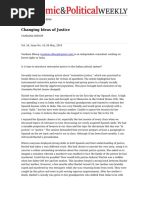 Changing Ideas of Justice