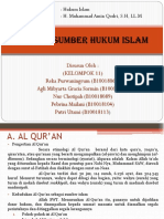 Sumber-Sumber Hukum Islam