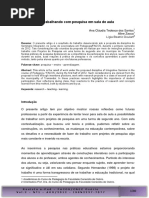 Trabalhando Com Pesquisa Em Sala de Aula