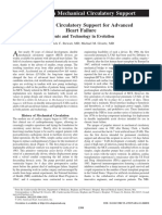 Advances in Mechanical Circulatory Support