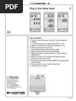 Plug in Time Delay Relays C System PDF